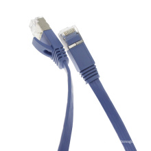 Cordón de remiendo plano de la alta calidad 32awg rj45 Cat7